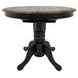 Savannah Crossing Antique Honey and Black 57" Extendable Rectangular Gathering Table