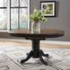 Savannah Crossing Antique Honey and Black 57" Extendable Rectangular Gathering Table