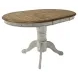 Savannah Crossing Antique Honey and White 57" Extendable Rectangular Gathering Table