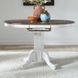 Savannah Crossing Antique Honey and White 57" Extendable Rectangular Gathering Table