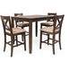 Walnut Creek 5 Piece Counter Height Dining Set