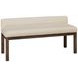 Joinery Ivory Cream Performance Fabric Upholstered Bed Bench