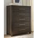 Joinery Espresso Oak 5 Drawer Chest