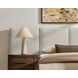Joinery Espresso Oak and Labradoodle Performance Fabric Queen Upholstered Panel Bed