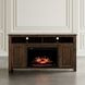 Bakersfield Distressed Brown 60" TV Stand with Electric Fireplace
