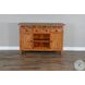 Willow Nest Natural Slate Beige Wood 3 Door Buffet