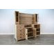 Walton Wheat Wall Bar with Hutch and USB Charging