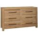 Joinery Natural Oak Plank Panel Bedroom Set