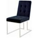 Starlight Matte Ink Blue Velvet Dining Chair Set Of 2