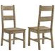 Cardova Vineyard Oak Side Chair Set of 2