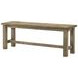 Cardova Vineyard Oak 51" Dining Bench