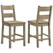 Cardova Vineyard Oak Counter Height Stool Set of 2