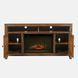 Fairview Oak Dark Brown 60" TV Stand with Electric Fireplace