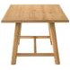 Duncan Washed Oak 71" Rectangular Dining Table