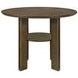 Ottowa Brown Round Counter Height Dining Room Set