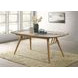 Croyden Weathered Natural and Off White 73" Rectangular Dining Table