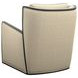 Delancey Cream Upholstered Swivel Chair