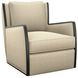 Delancey Cream Upholstered Swivel Chair