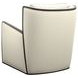 Delancey Beige Upholstered Swivel Chair