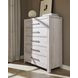 Joinery Washed White Oak 5 Drawer Chest