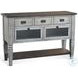 Hillside Hearth Gray 2 Door Server