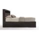 Madison II Espresso Queen Bookcase and Storage Bed