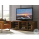 Aventura Warm Chestnut Aria Brown TV Stand
