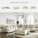 Rawcliffe Parchment 3 Piece LAF Sectional