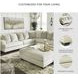 Rawcliffe Parchment 4 Piece Sectional