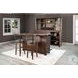Havenstead Dark Brown 4 Door Buffet and Hutch