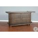 Autumn Echo Dark Brown 80" Traditional Wood Home Bar