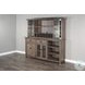 Velden Hollow Natural 4 Door Buffet and Bar Hutch
