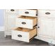 Willow Nest White White Sand 5 Drawer Server