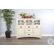 Willow Nest White White Sand 5 Drawer Server