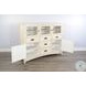 Willow Nest White White Sand 5 Drawer Server