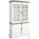 Heritage House White 4 Door Buffet and Hutch