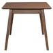 Smart Living Satin Walnut 75" Extendable Rectangular Dining Table