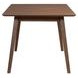 Smart Living Satin Walnut 75" Extendable Rectangular Dining Table