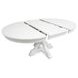 Charleston White Dove 66" Extendable Oval Dining Table