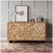 Geometrix Natural 3 Door Accent Cabinet