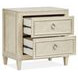 Sheridan Limestone 2 Drawer Nightstand with USB Charging