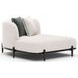 Madera Oatmeal 2 Piece Modular LAF Chaise Sectional with Pillows