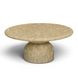 Cynthia Light Emperador Outdoor Round Coffee Table