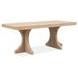 Somerset Butternut 96" Extendable Rectangular Dining Table
