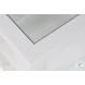 Urban Icon White Glass Inlay Chairside Table