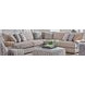 Doc Fossil Tan 3 Piece Modular Sectional with Pillows