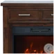 Urban Icon Merlot 32" TV Stand with Electric Fireplace