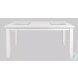 Urban Icon White Glass Inlay Extendable Dining Table