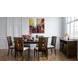 Urban Icon Brown and Gray Upholstered 7 Piece Dining Set