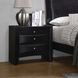 Briana Black Nightstand